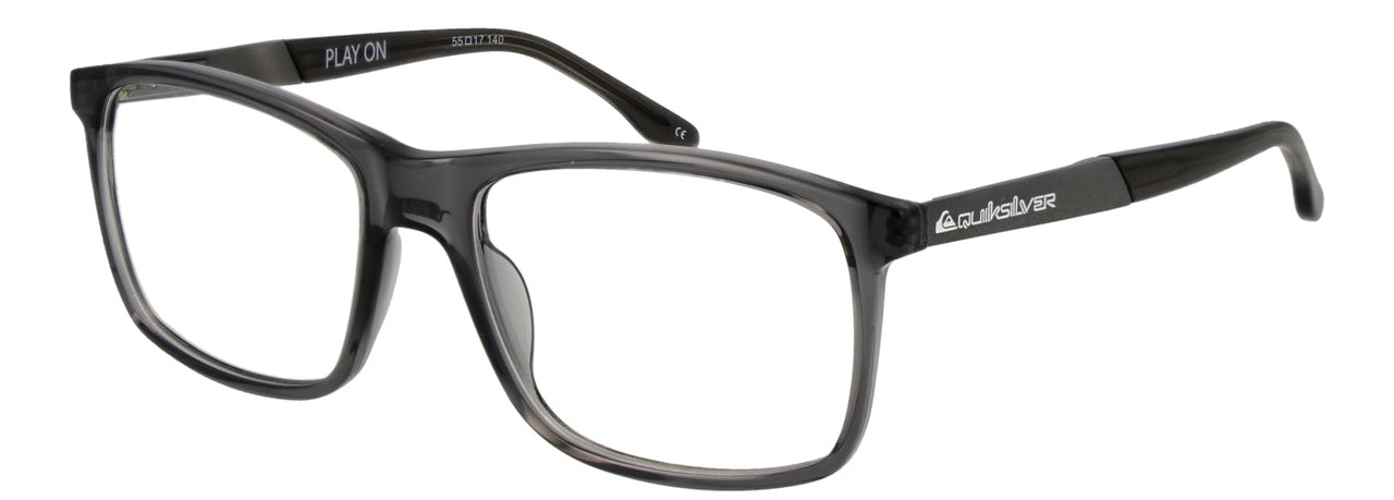 Montura óptica gris de nylon aro completo para hombre