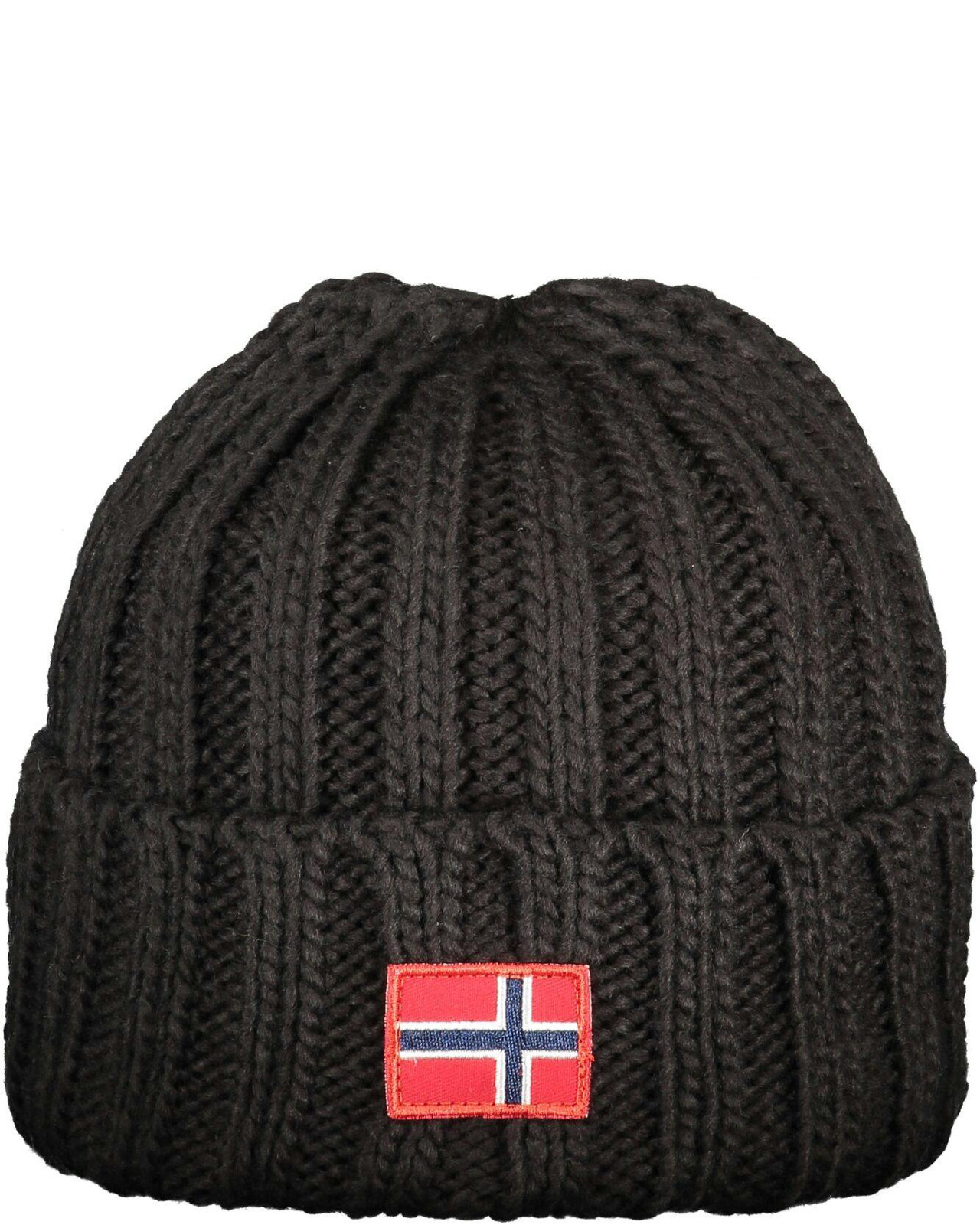 Beanie with logo in acrylic