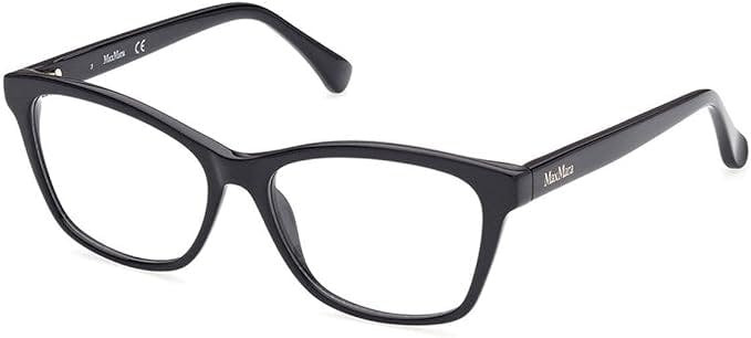 Montura óptica rectangular acetato negra