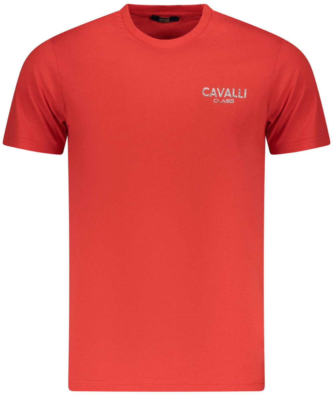 Camiseta roja de algodón