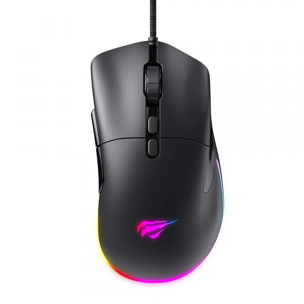Raton gaming con cable HAVIT MS954 800–12000 DPI