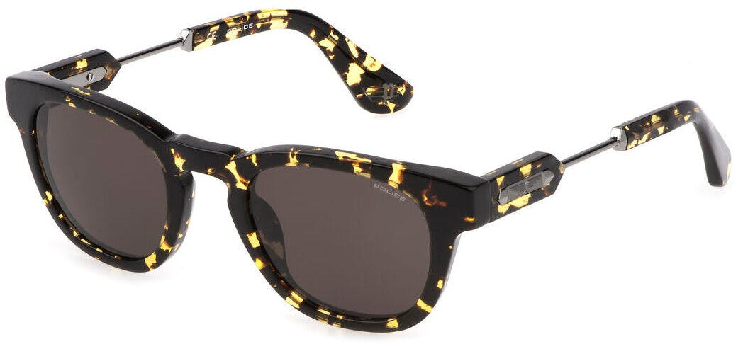 Police brown polycarbonate sunglasses