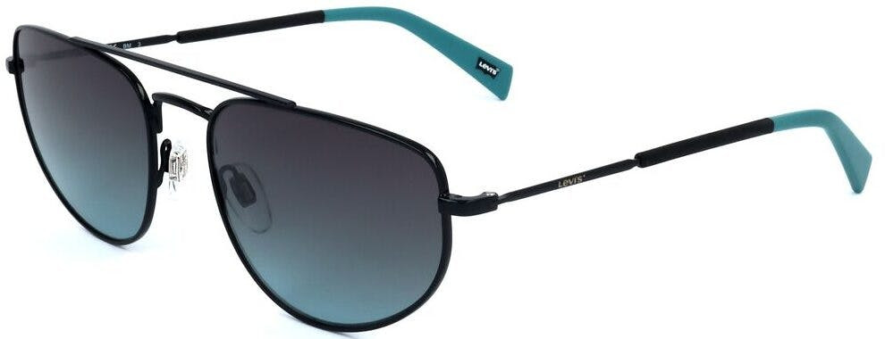 Gafas de sol aviador LEVI'S en acero inoxidable con lentes azules UV400