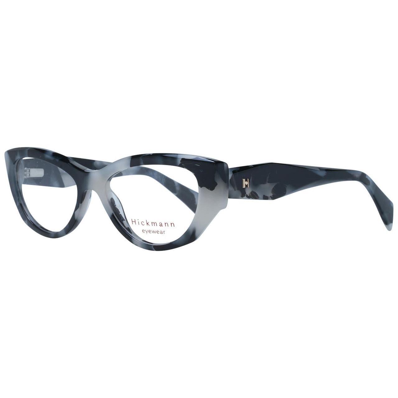 Cat-eye acetate eyeglass frame black