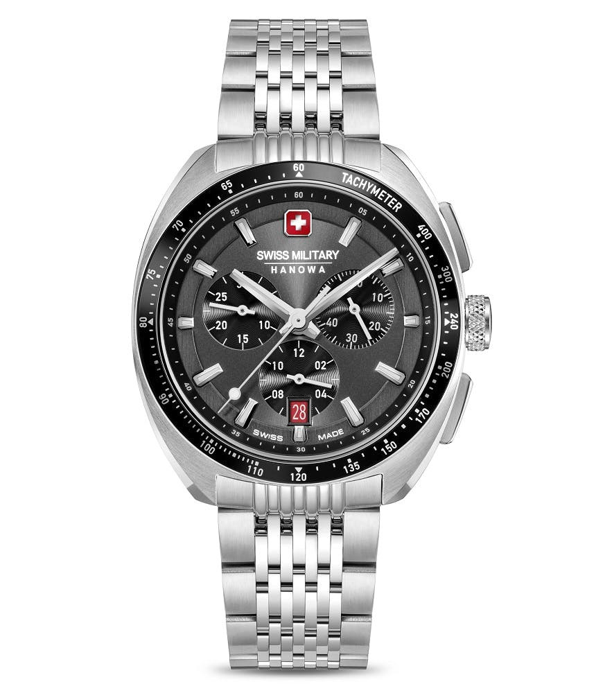 Defender Chrono quartz watch stainless steel sapphire crystal