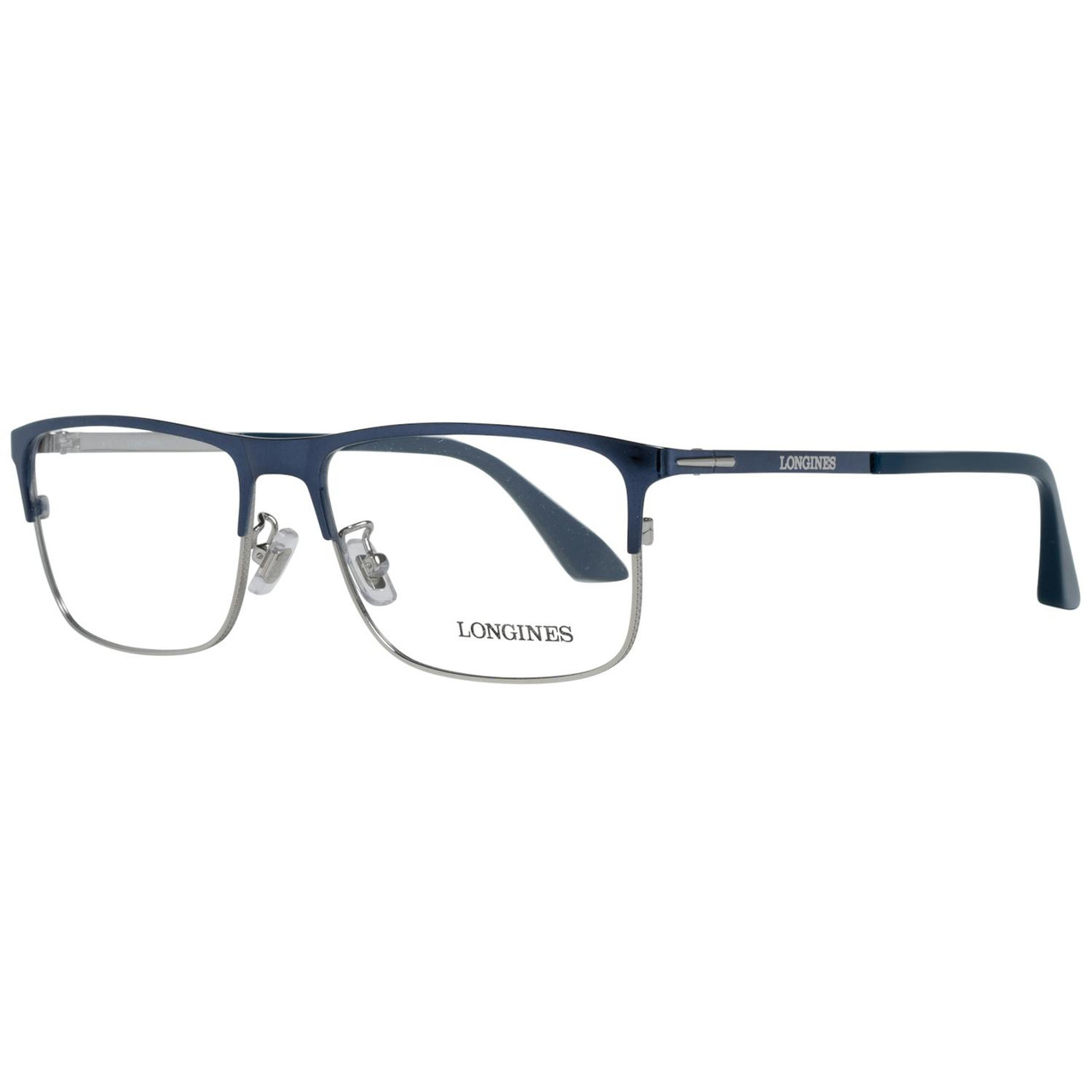 Montura óptica Longines LG5005-H metal azul aro completo
