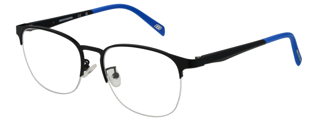 SE3312-D semi-rim optical frame black