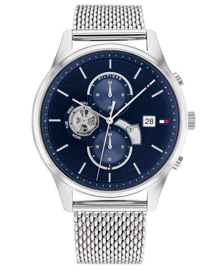 Reloj Weston en acero inoxidable con esfera analógica