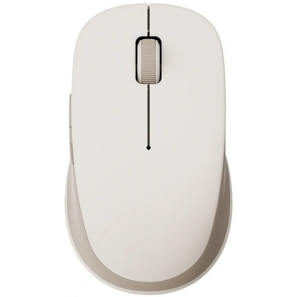 Dual-mode 2 wireless mouse 1200 DPI Bluetooth and Wi‑Fi white