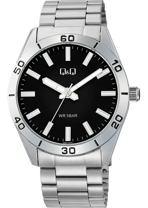 Reloj de hombre metálico redondo 42 mm cristal mineral