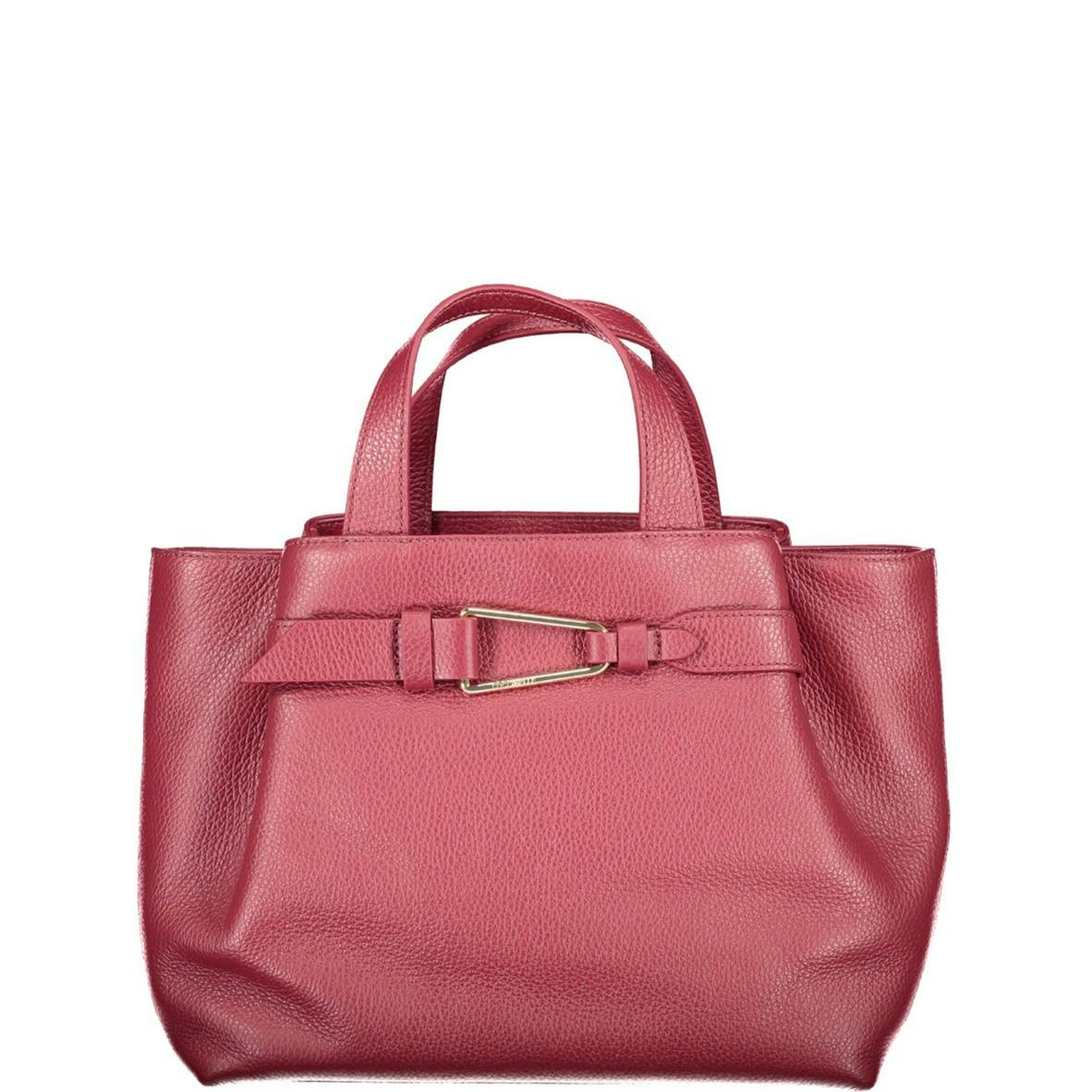 Bolso de piel para mujer con asa superior