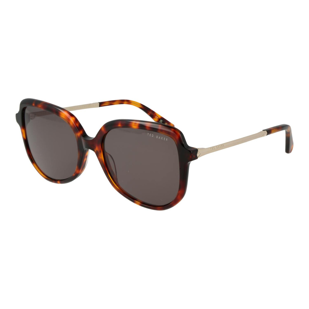 TB1717 acetate sunglasses brown with green lenses