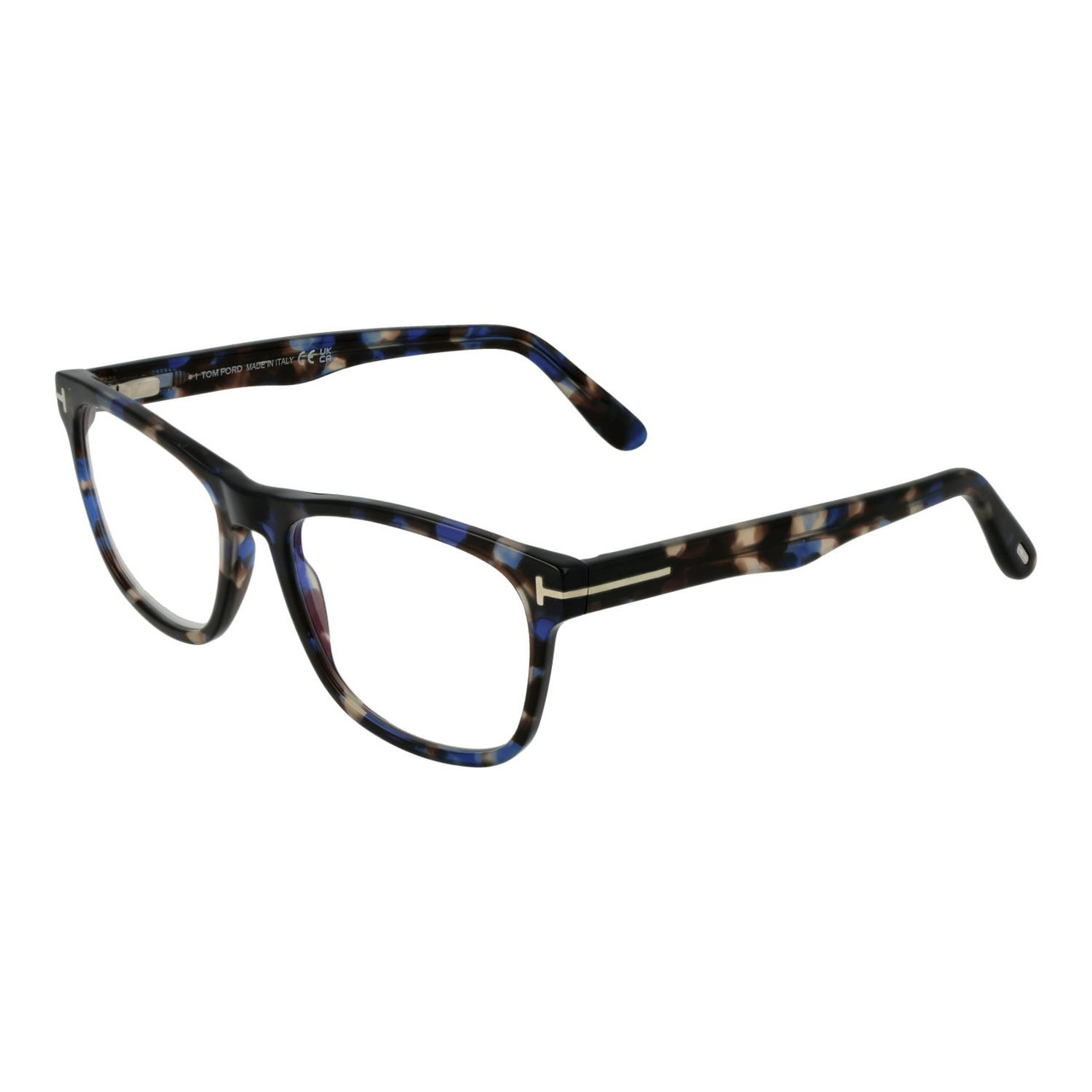 FT5662-B optical frame blue filter havana