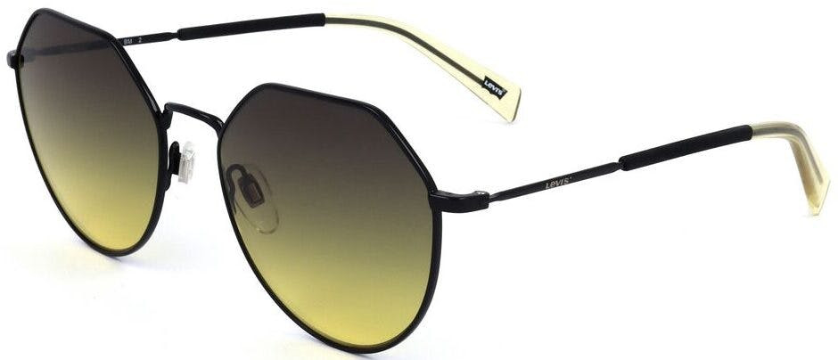 Gafas de sol LV-1020 en acero inoxidable con lentes policarbonato amarillas