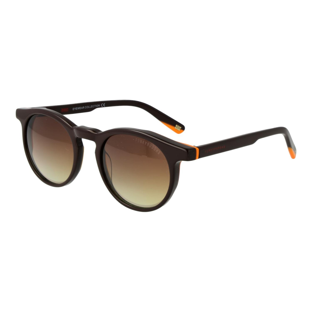 Gafas de sol redondas de plástico FBS2034
