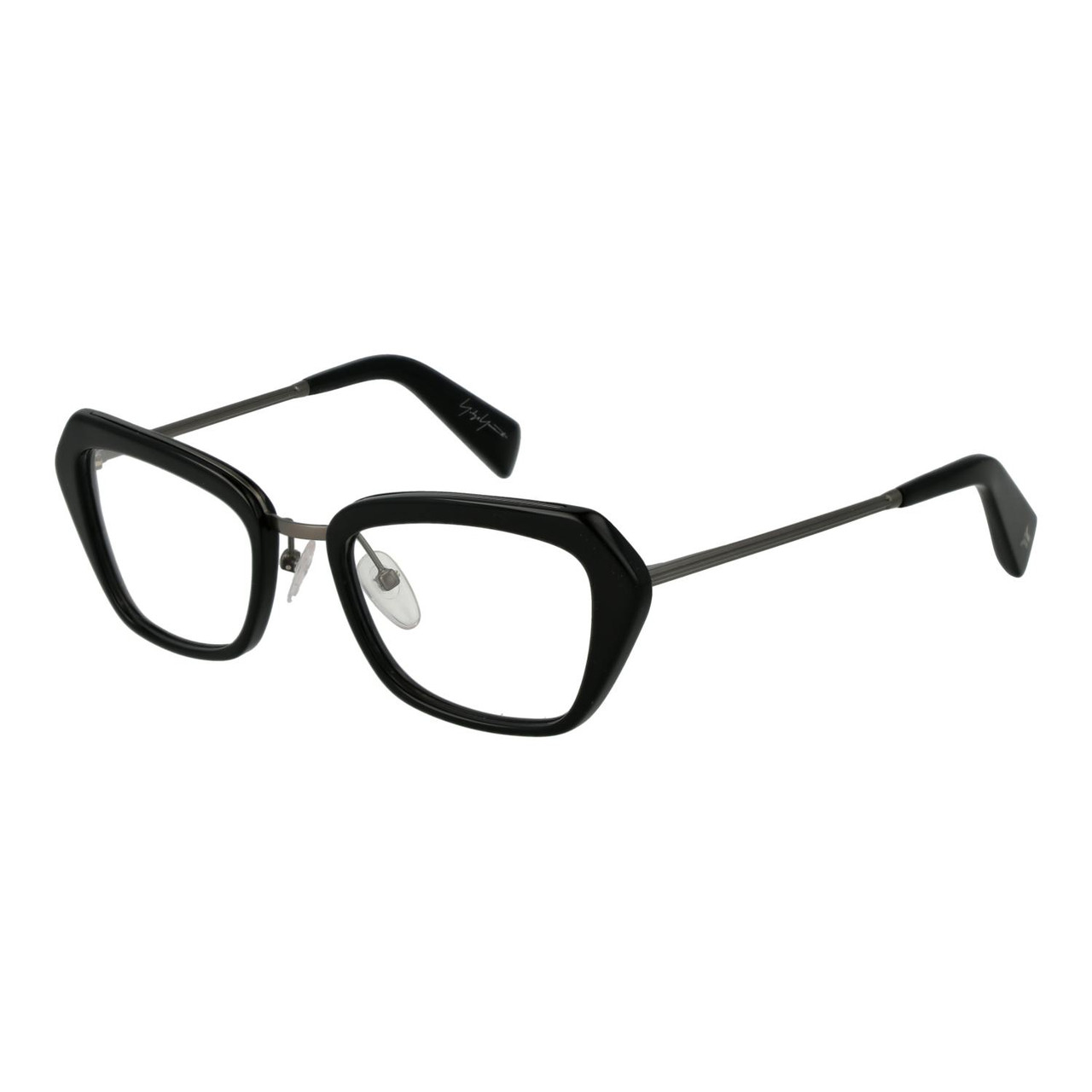Rectangular plastic black optical frame