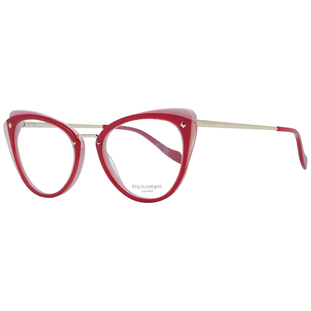 Montura óptica ANA HICKMANN AH6326 H03 rojo acetato
