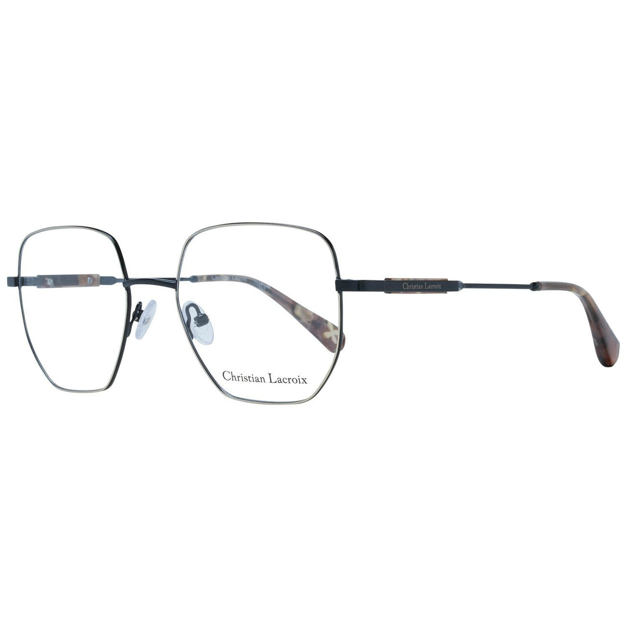 Montura óptica CL3077 redonda acero inoxidable dorada