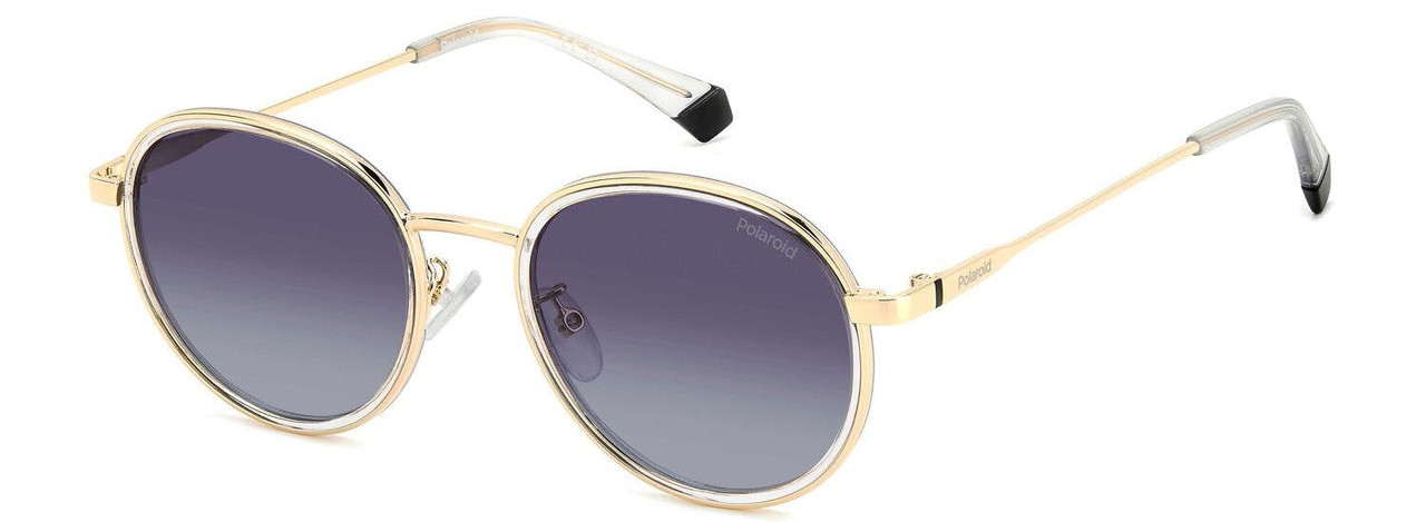 Gafas de sol PLD 4173 montura dorada acero con lentes grises polarizadas