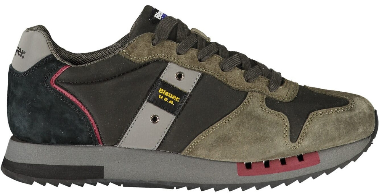 Men's sneakers in polyurethane, leather and polyester