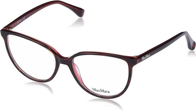 Montura óptica MM5055 en acetato color burdeos estilo mariposa