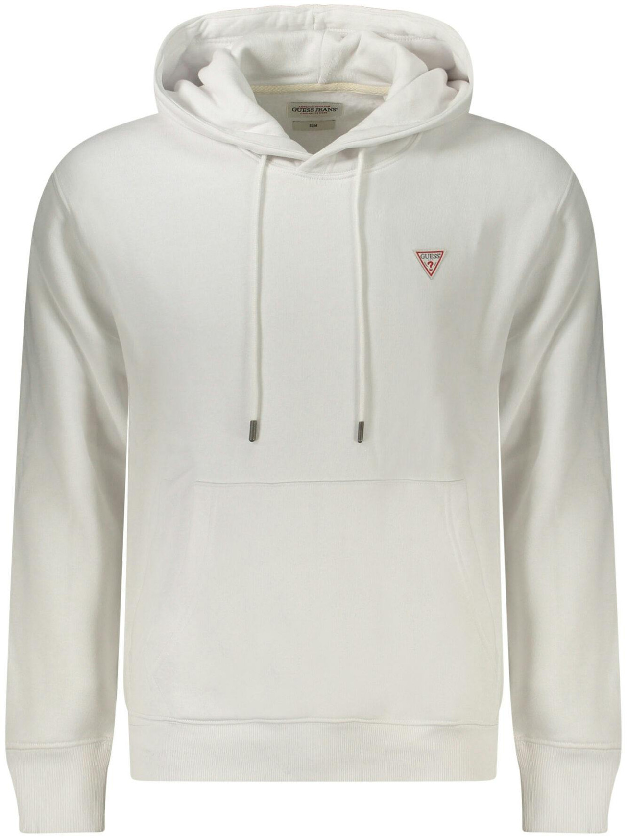 Hooded men's sweater cotton polyester with pocket and logo