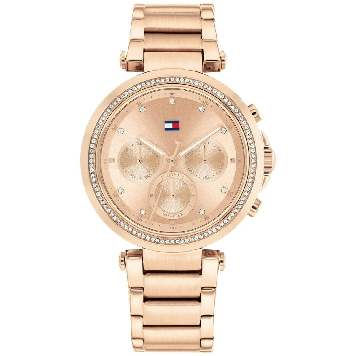 Reloj acero inoxidable oro rosa 38 mm