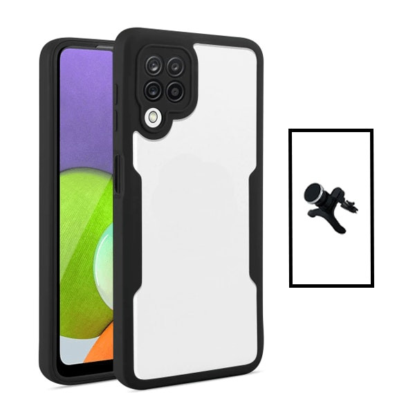Funda 360° con Soporte Magnético para Samsung Galaxy M33 5G - Negro