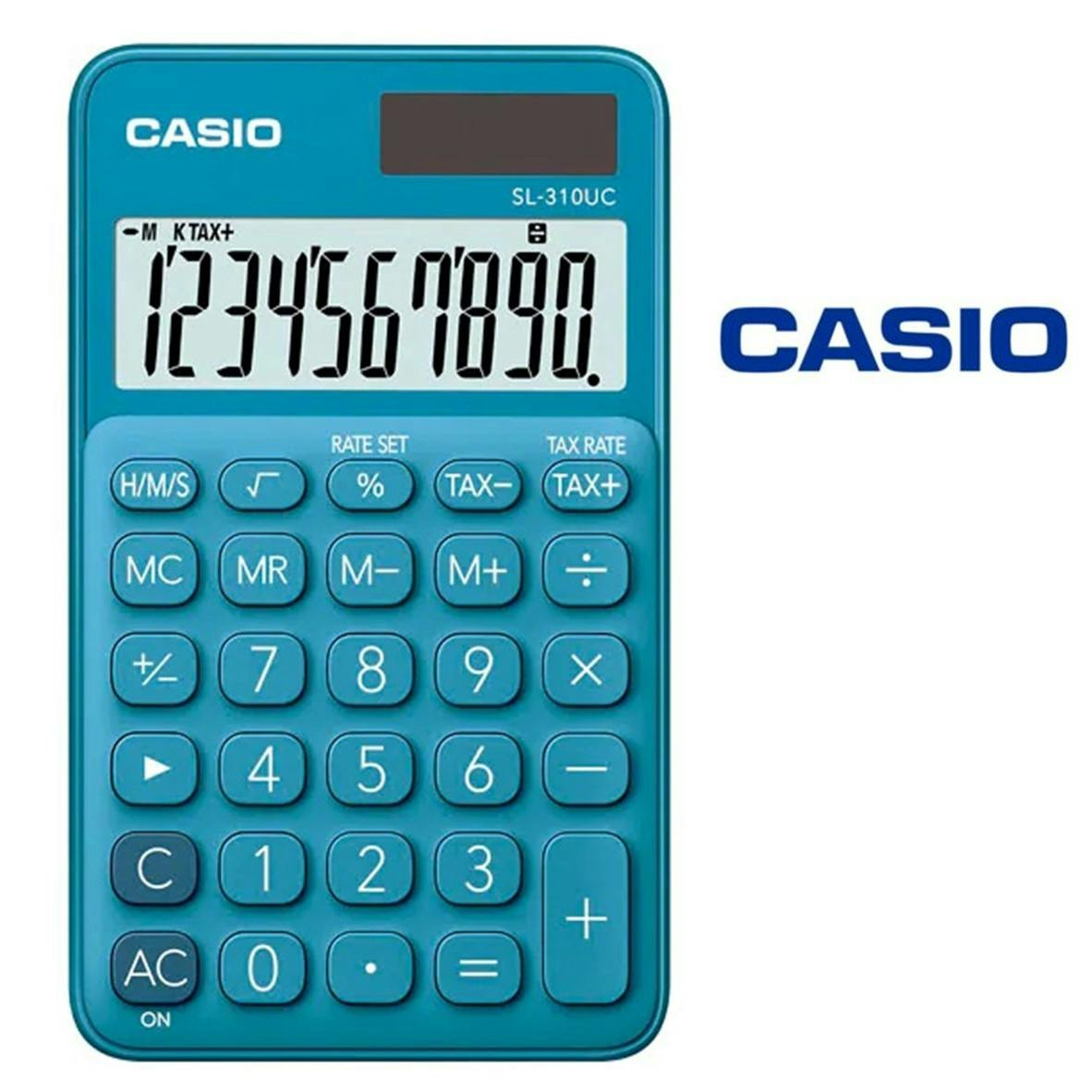 Calculadora SL-310UC 10 dígitos azul