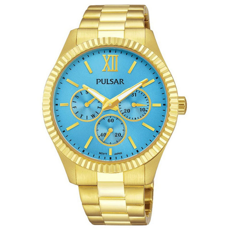 Reloj mujer cuarzo esfera azul