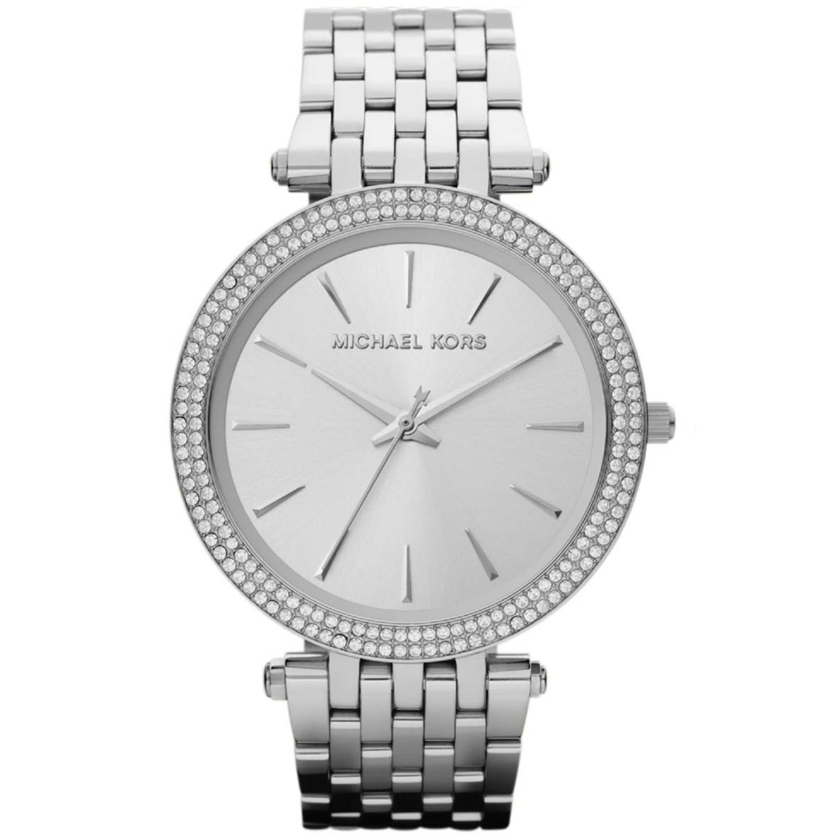 MK3190 analogue stainless steel watch