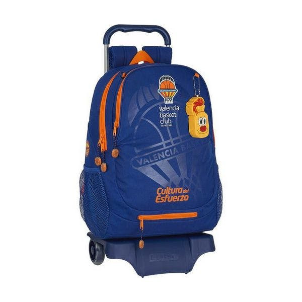 Mochila escolar con ruedas Valencia Basket
