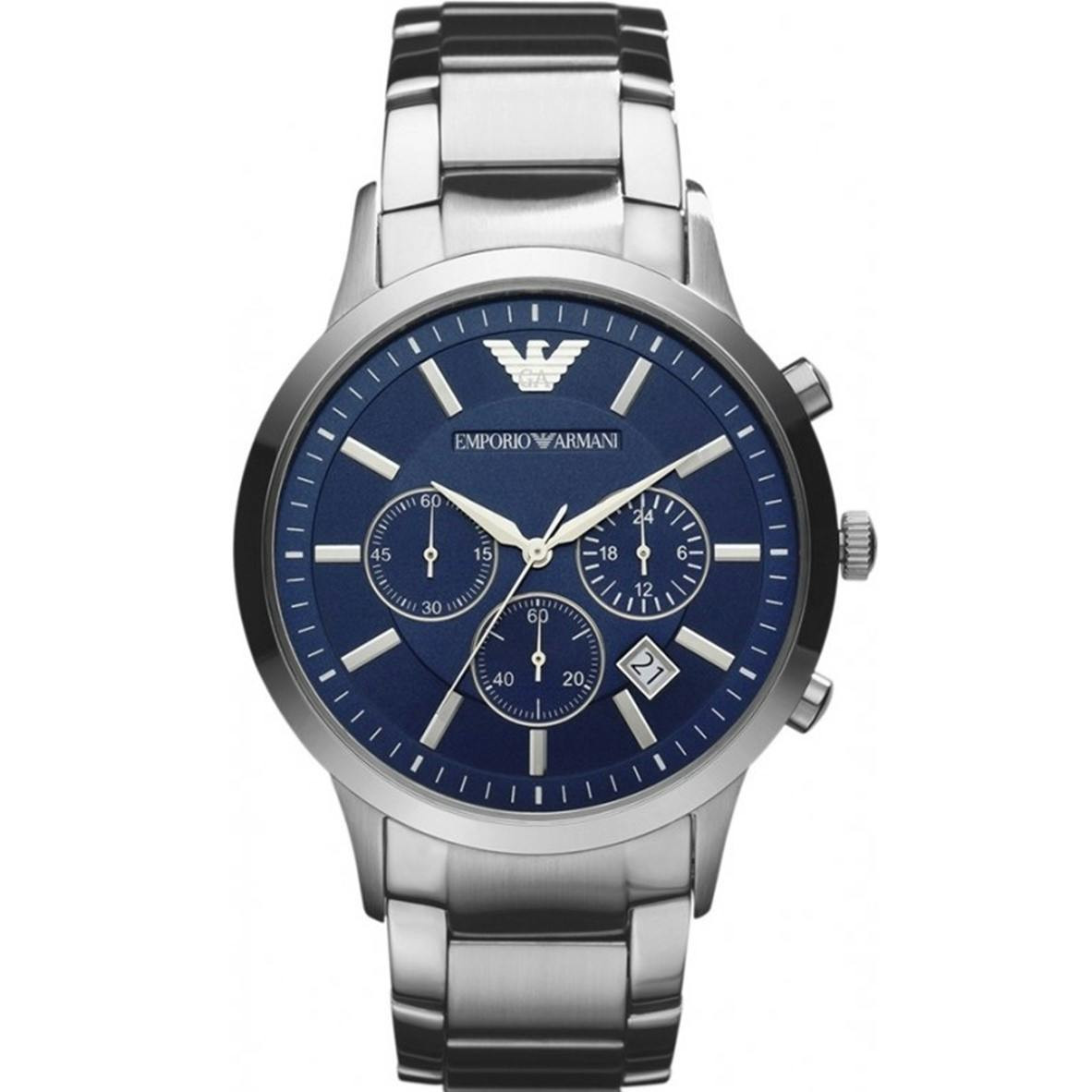 Reloj AR2448 acero inoxidable esfera azul