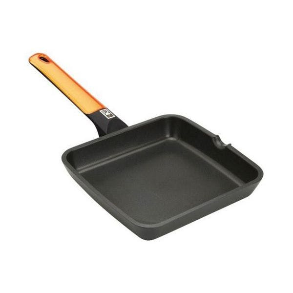 Frigideira Lisa BRA A281328 Grill Preto 28 cm