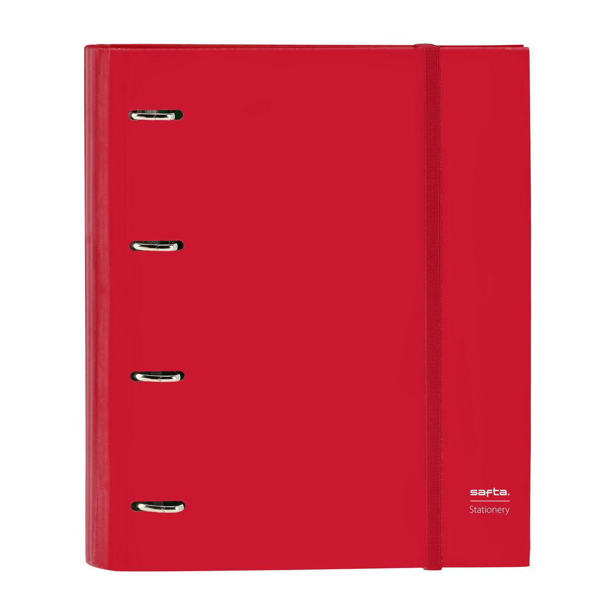 4-ring cardstock folder cover with 100-sheet grid refill