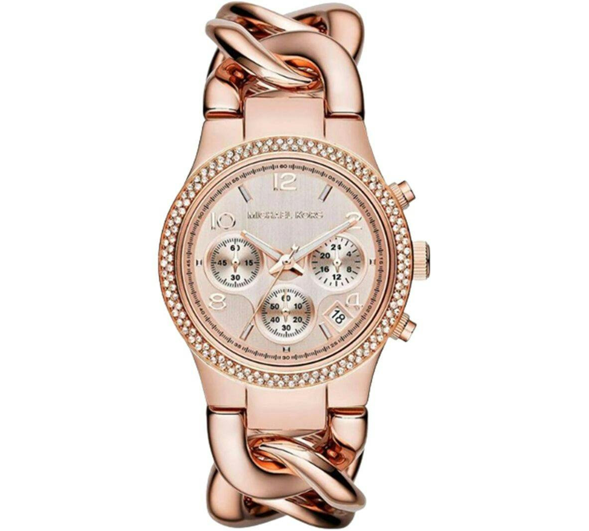 Reloj analógico acero inoxidable rosé 38 mm