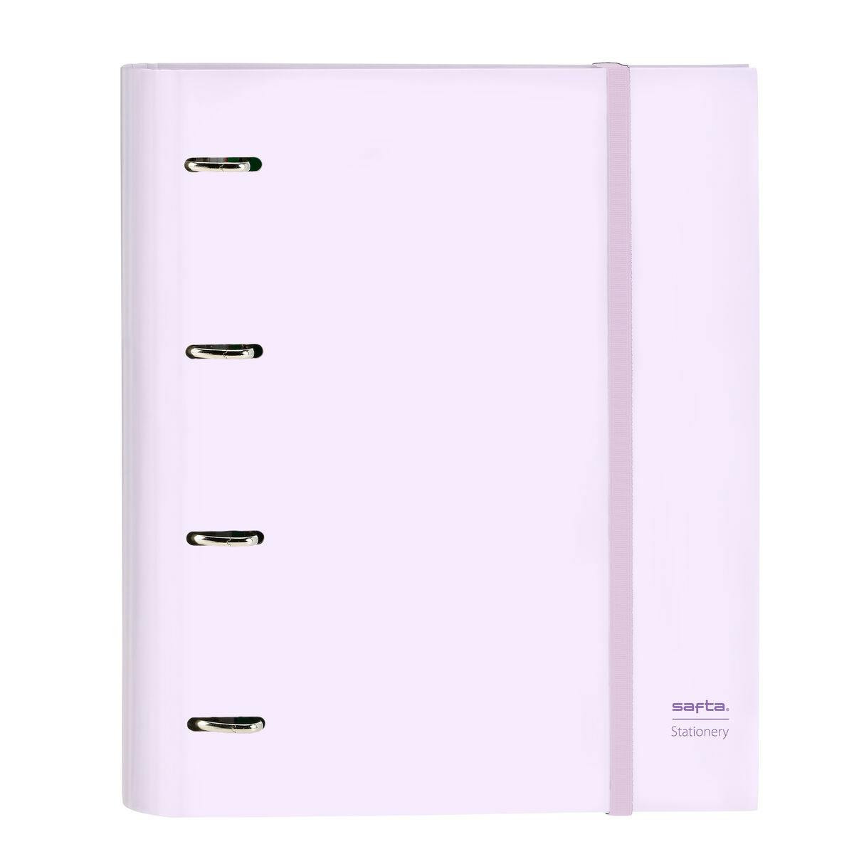 Binder with 4 rings, cardboard, 100 graph sheets
