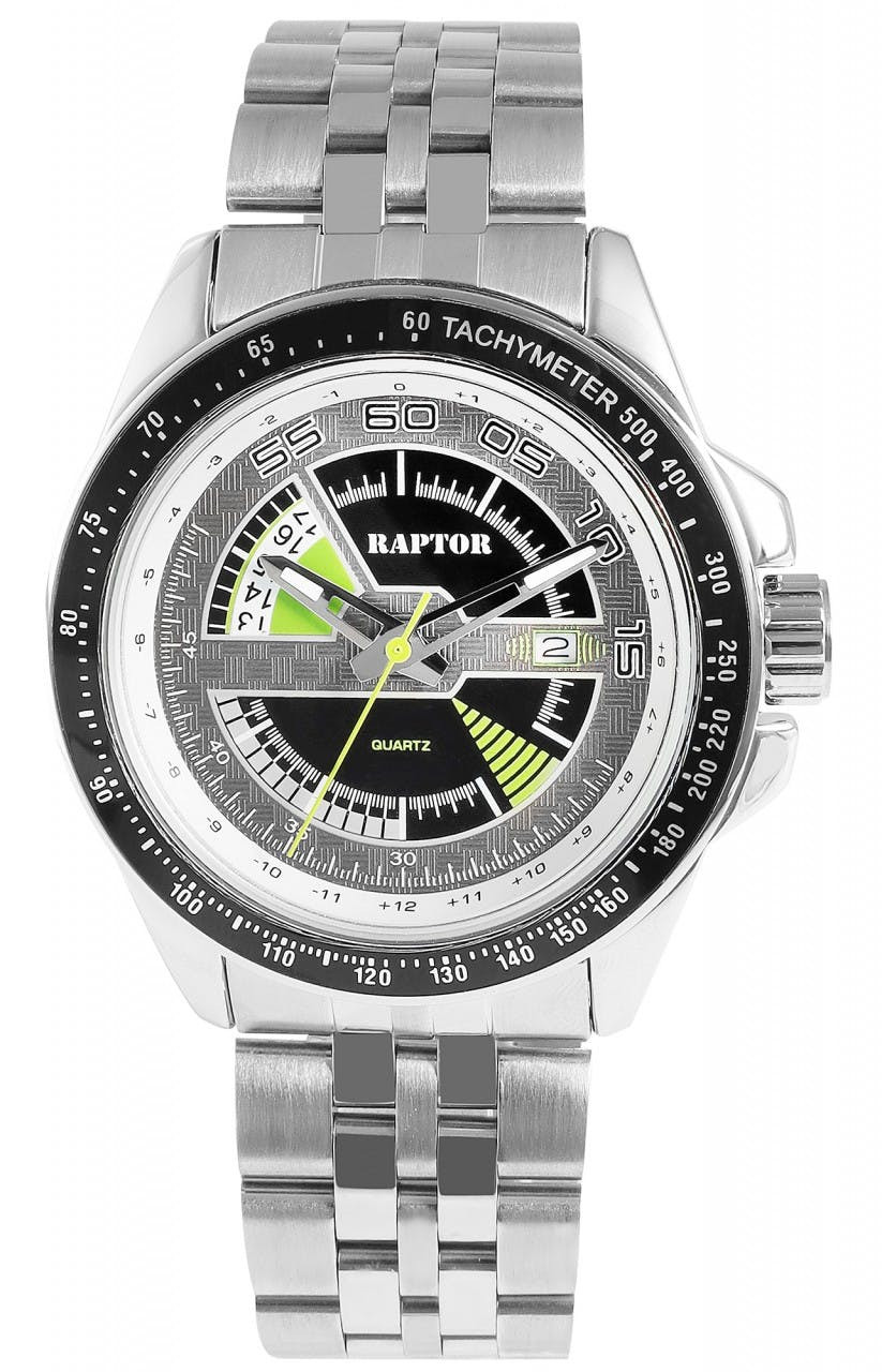 Reloj de pulsera hombre acero inoxidable con pulsera de eslabones