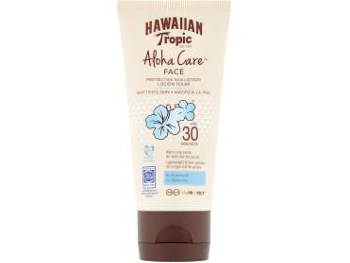 Loção Solar Aloha Care Hawaiian Tropic Spf 30 90 Ml