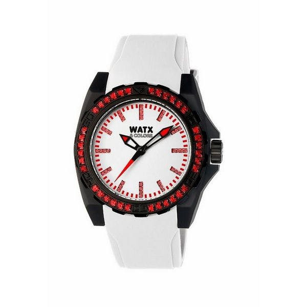 Reloj unisex 40 mm con correa de caucho