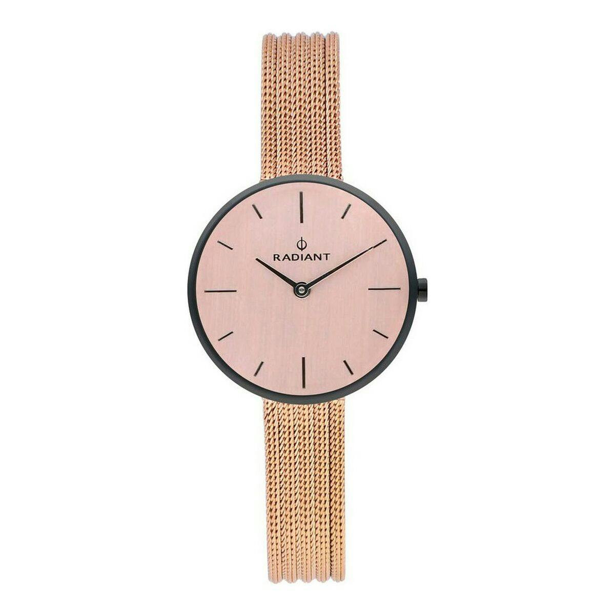 Reloj femenino con caja 32 mm, cristal mineral y pulsera de acero inoxidable
