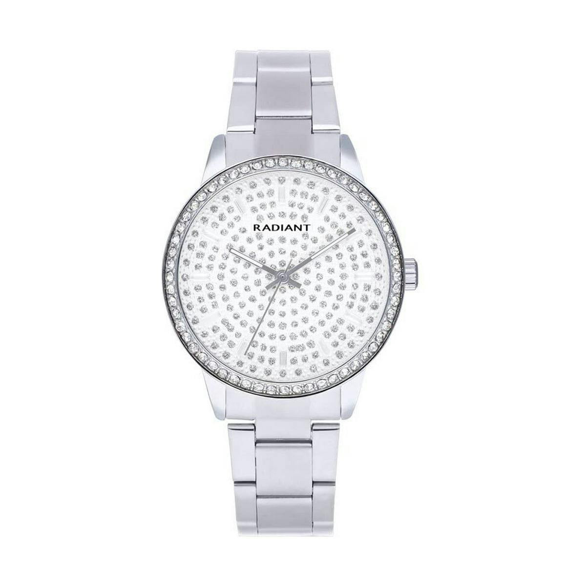 Reloj femenino acero esfera blanca