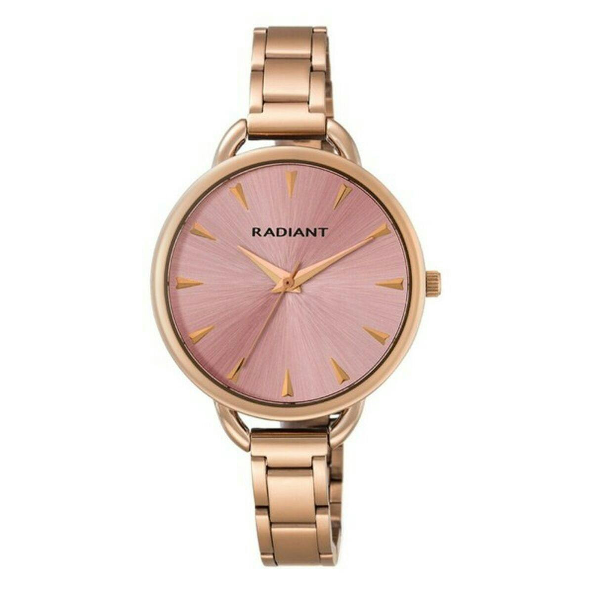 Reloj femenino acero inoxidable esfera rosa