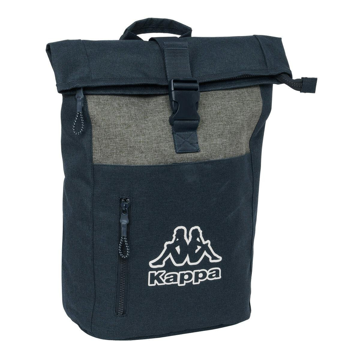 Mochila Casual Kappa Dark navy Cinzento Azul Marinho 28 x 42 x 13 cm
