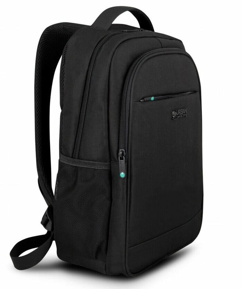 Mochila para portátil de nylon 15,6" negra