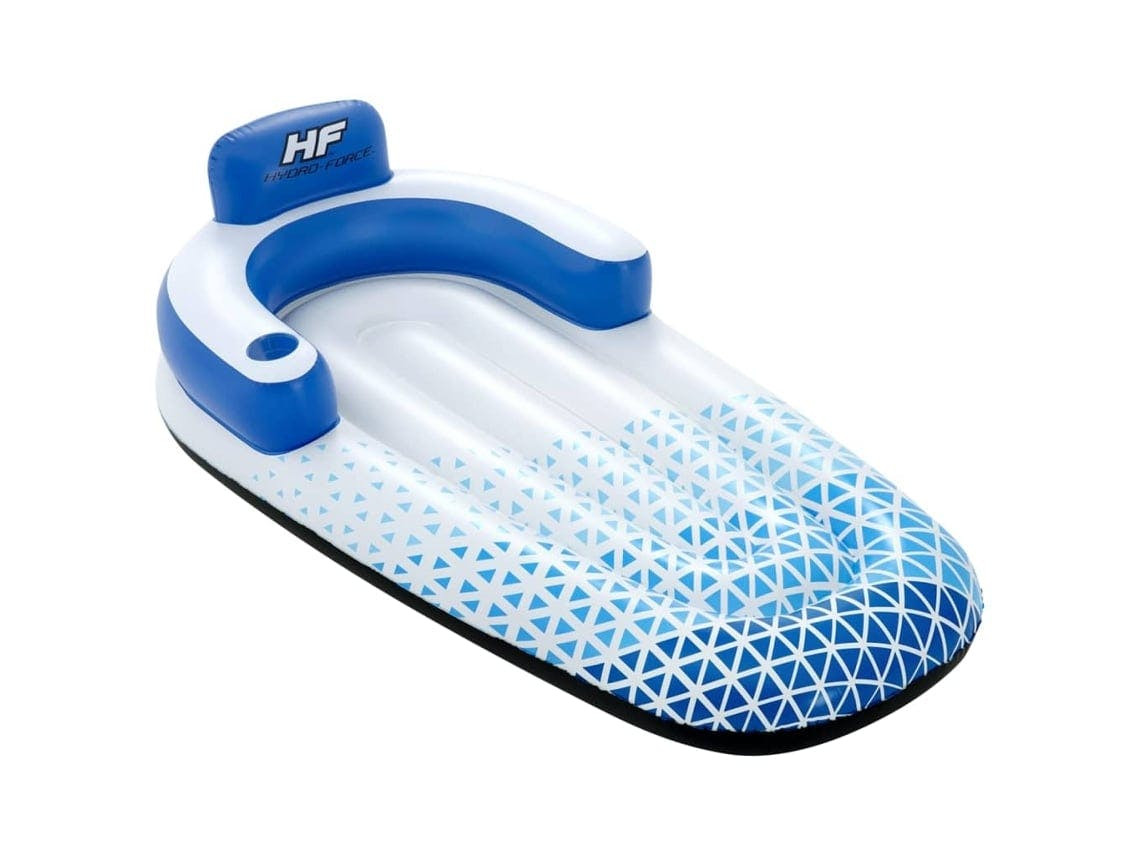 Bestway Espreguiçadeira flutuante Hydro-Force 183x97 cm azul