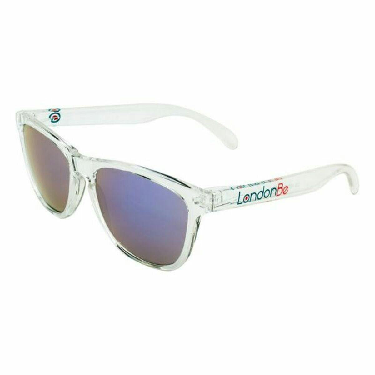 Gafas de sol unisex montura transparente policarbonato UV400