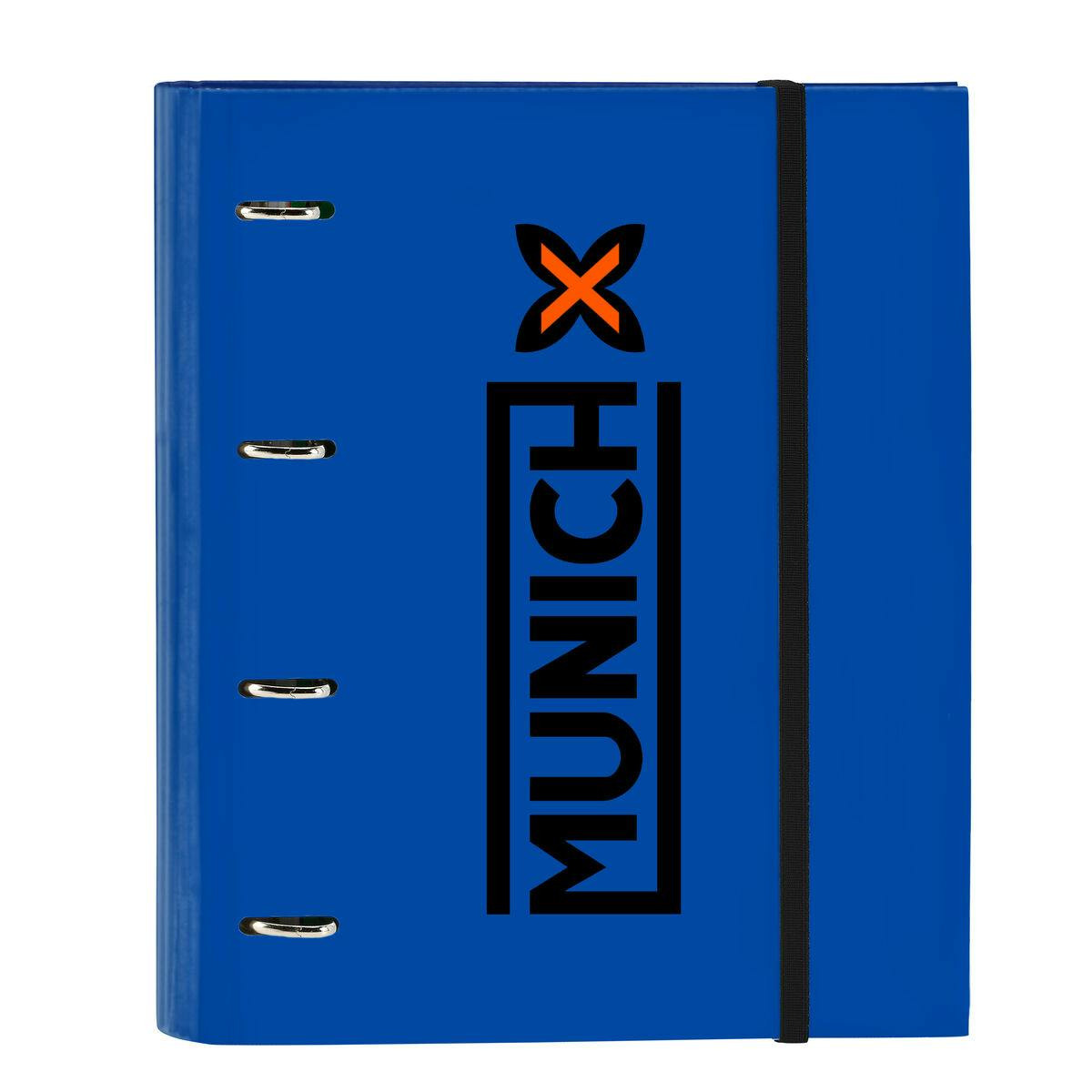 Munich Submarine ring binder electric blue