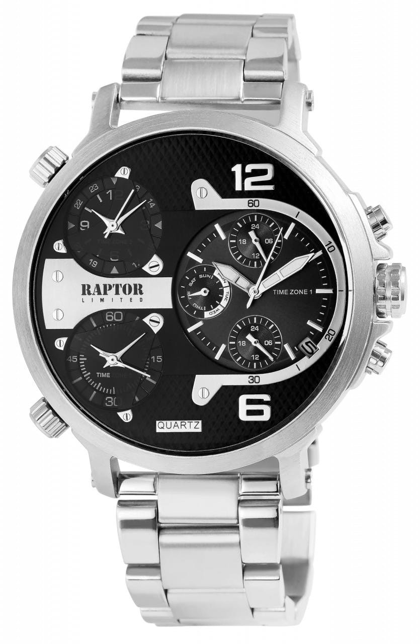 Maximus stainless steel analog watch