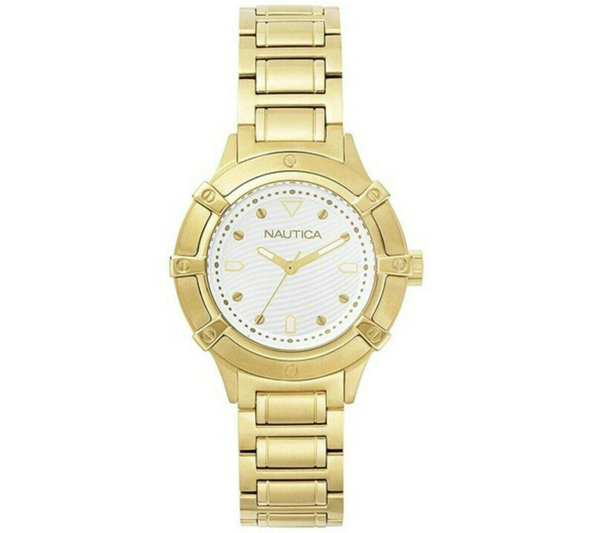 Reloj casual analógico con correa de materiales mixtos